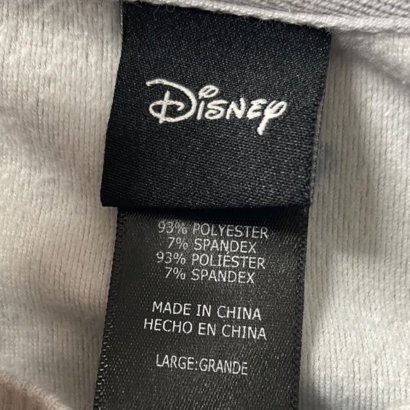 Disney Gray Mickey Mouse Patterned Women Crewneck Sweater - Picture 4 of 4